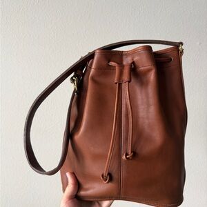 Vintage Coach Drawstring Sac No. 4015 EUC Pre-94